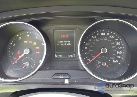 2018 Volkswagen Tiguan 2.0T S from USA, damaged, VIN 3VV1B7AX0JM034619